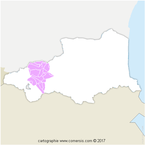 Communauté de Communes Pyrénées Catalanes cartographie