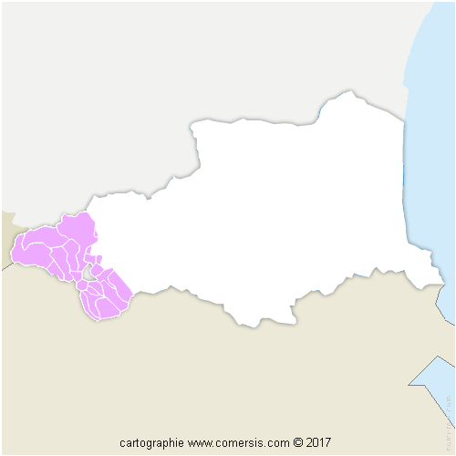 Communauté de Communes Pyrénées Cerdagne cartographie