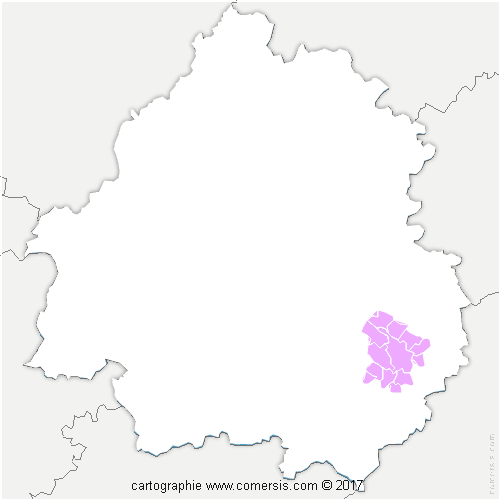 Communauté de Communes Sarlat-Périgord Noir cartographie