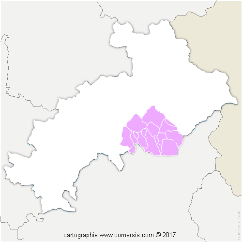Communauté de Communes Serre-Ponçon cartographie