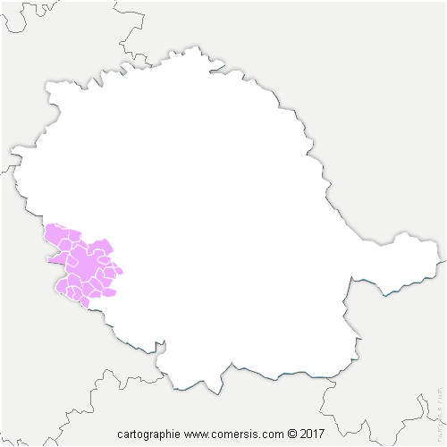 Communauté de Communes Tarn-Agout cartographie