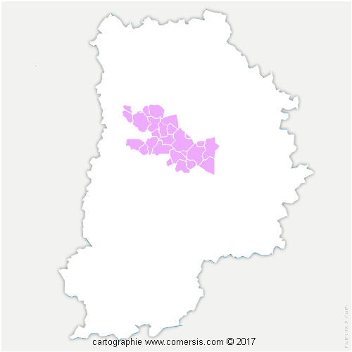Communauté de Communes Val Briard cartographie
