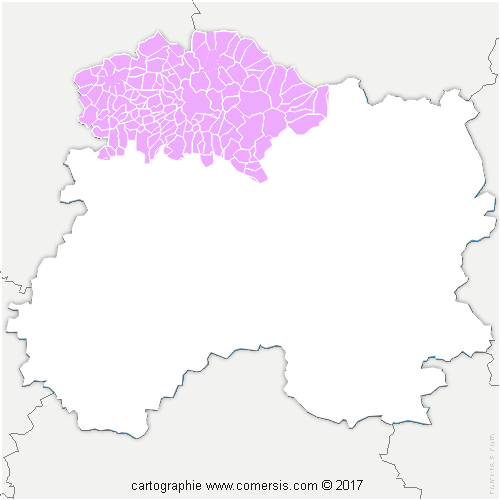 Communauté Urbaine du Grand Reims cartographie