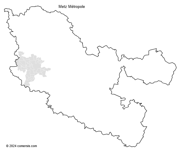 Metz Métropole cartographie