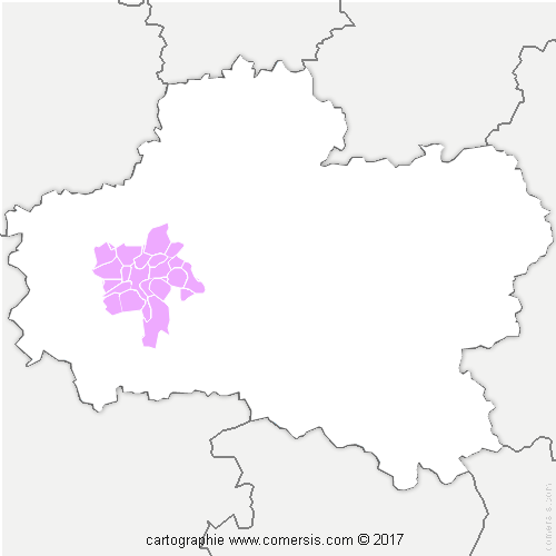Orléans Métropole cartographie
