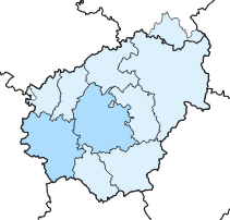 carte des intercommunalités de la Corrèze 2022