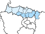 carte des intercommunalités du Val-d'Oise 2022